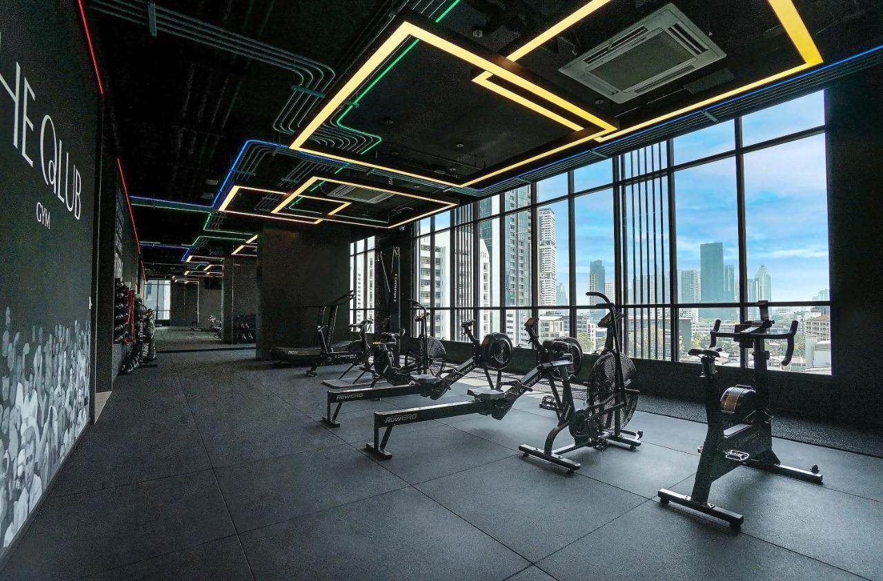 Silq Hotel & Residence, Managed By The Ascott Limited Bangkok Exterior foto The gym at the 10th floor