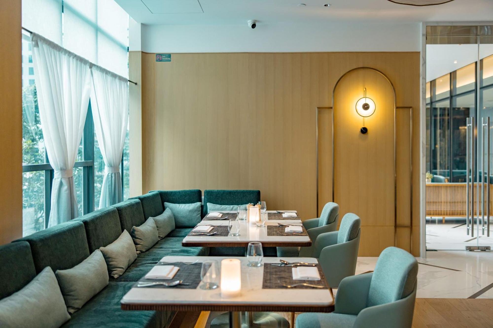 Silq Hotel & Residence, Managed By The Ascott Limited Bangkok Exterior foto The interior of the restaurant