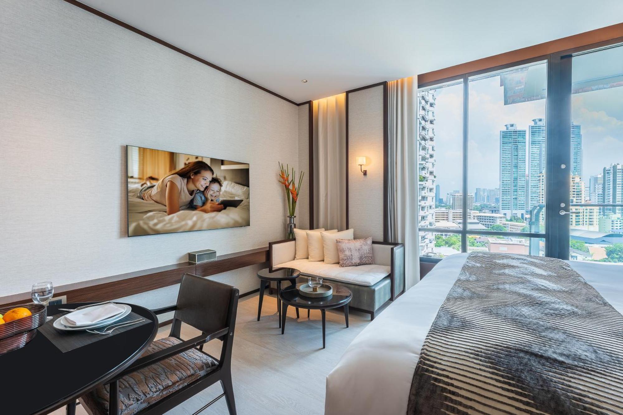 Silq Hotel & Residence, Managed By The Ascott Limited Bangkok Zimmer foto Deluxe Room